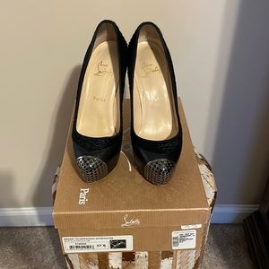 Christian Louboutin Pony Hair Heels